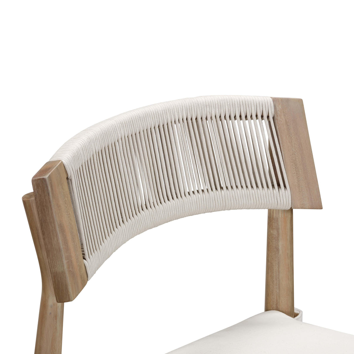 Gata Cream Outdoor Dining Chair - Set of 2 by TOV Furniture – photo 4 of 9