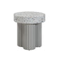Clover Faux Terrazzo Indoor Outdoor Round Side Table by TOV O54278
