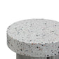 Clover Faux Terrazzo Indoor Outdoor Round Side Table by TOV O54278