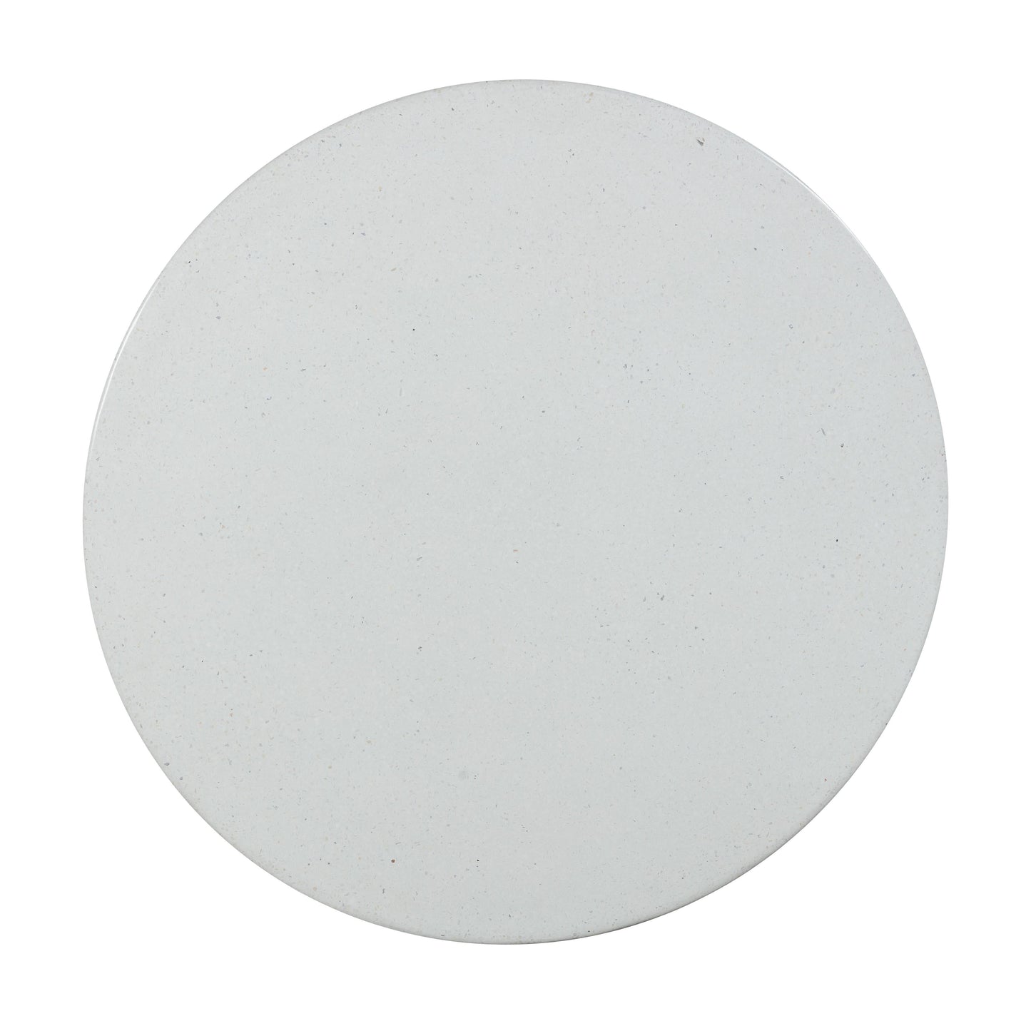 Rose Faux Terrazzo and Terracotta Concrete Indoor/Outdoor 47" Round Dining Table Terracotta, Terrazzo, White by Tov Furniture