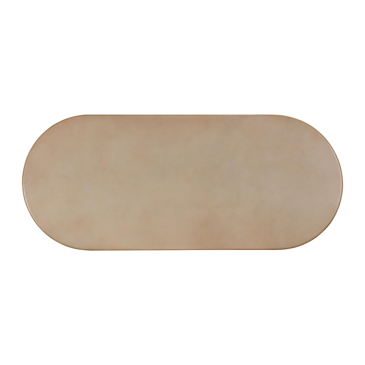 Fassa 87" Faux Terracotta Indoor / Outdoor Oval Dining Table by TOV Furniture – photo 6 of 7