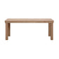 Cassie Natural Outdoor Rectangular Dining Table 75 108 by TOV O54292