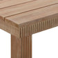 Cassie Natural Outdoor Rectangular Dining Table 75 108 by TOV O54292