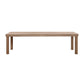 Cassie Natural Outdoor Rectangular Dining Table 75 108 by TOV O54292