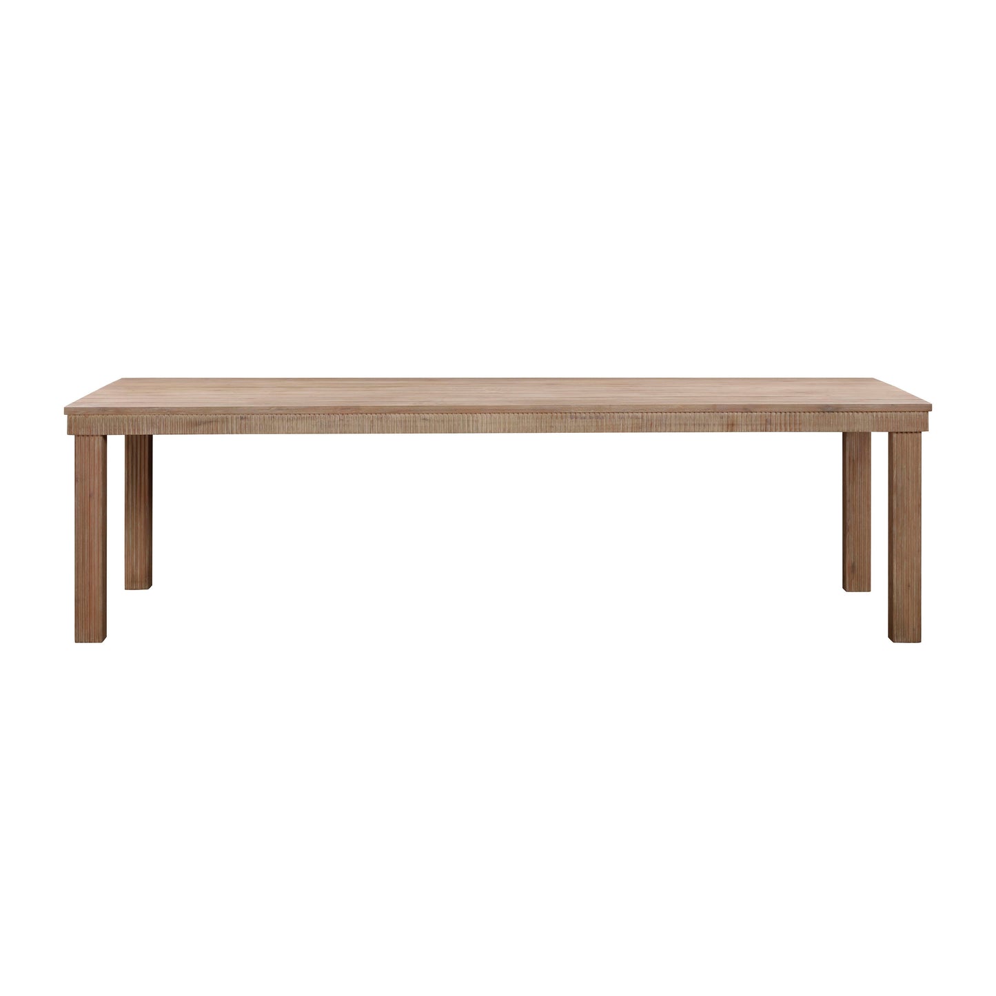 Cassie Natural Outdoor Rectangular Dining Table 75 108 by TOV O54292