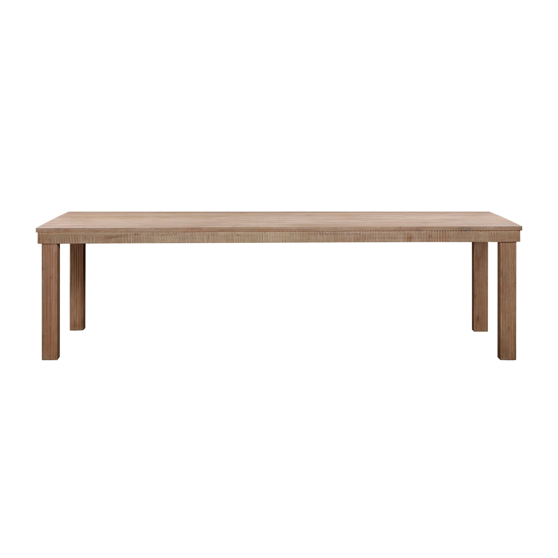 Cassie Natural Outdoor Rectangular Dining Table 75 108 by TOV O54292