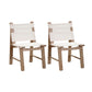 Cassie Cream Outdoor Dining Chair Set Of 2 by TOV O54295