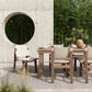 Cassie Natural Outdoor Rectangular Dining Table 75 108 by TOV O54293