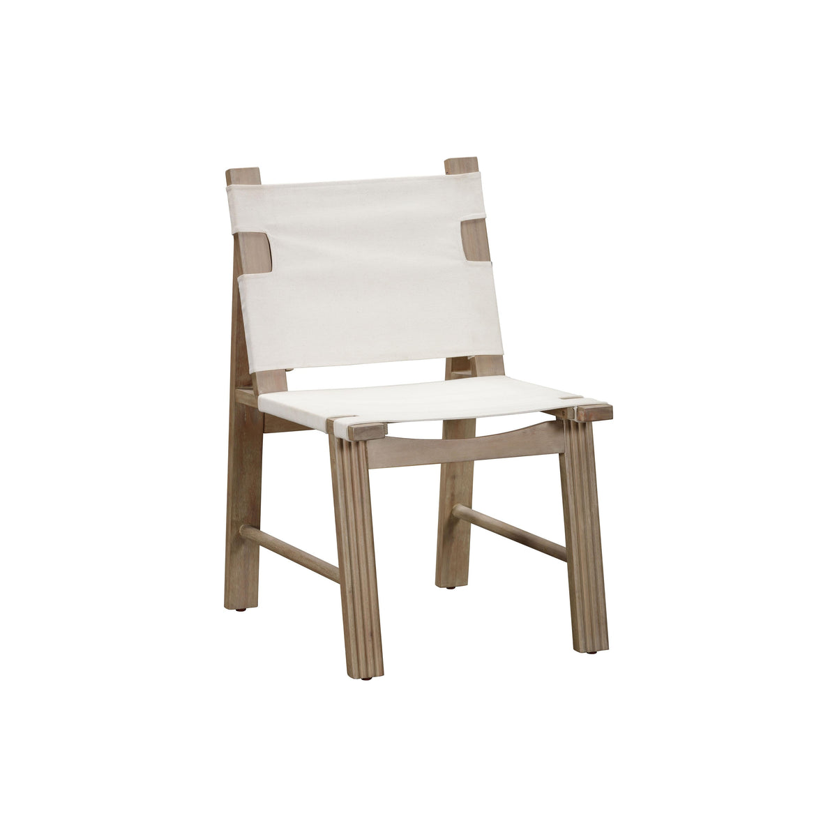 Cassie Cream Outdoor Dining Chair - Set of 2 by TOV Furniture – photo 3 of 7