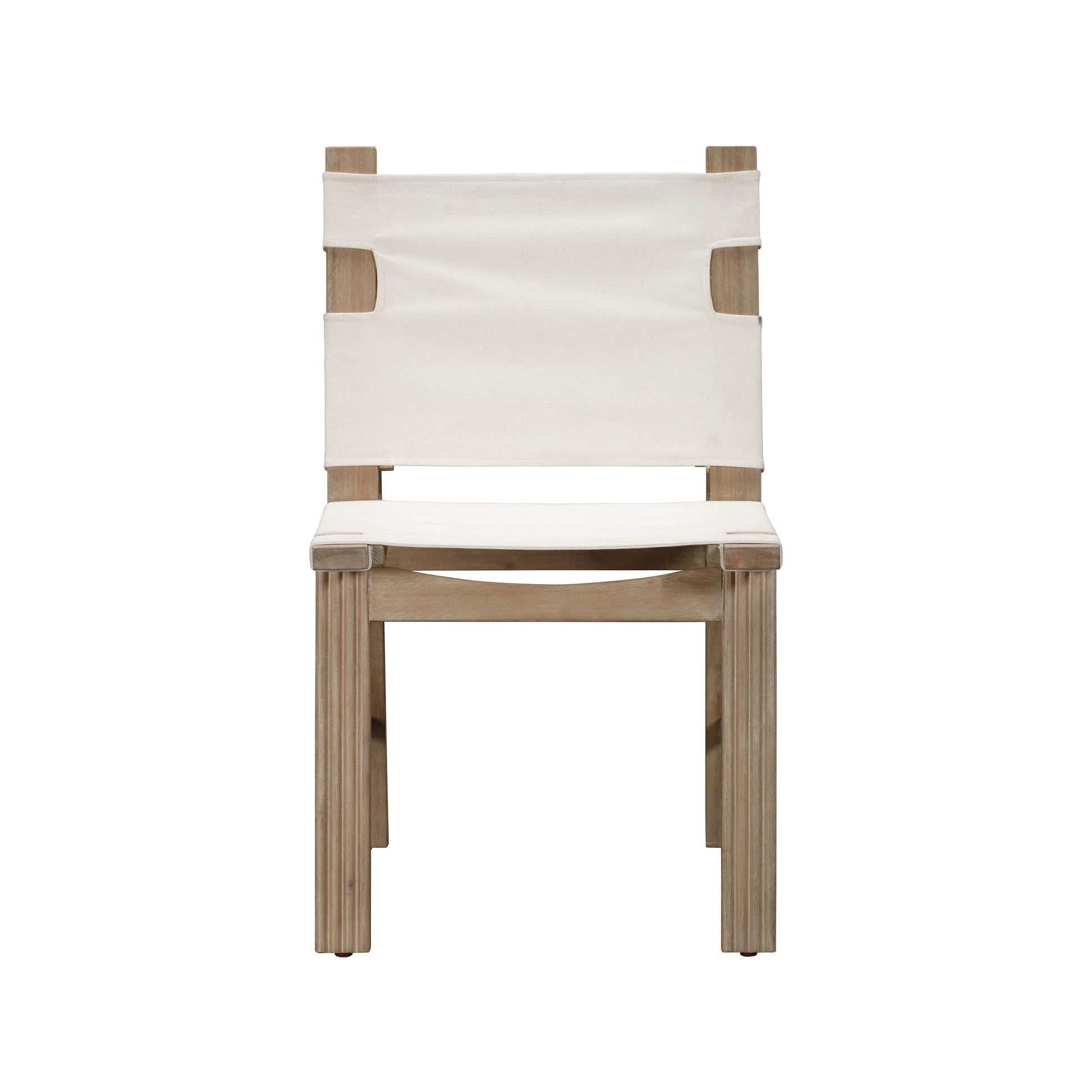 Cassie Cream Outdoor Dining Chair Set Of 2 by TOV O54295