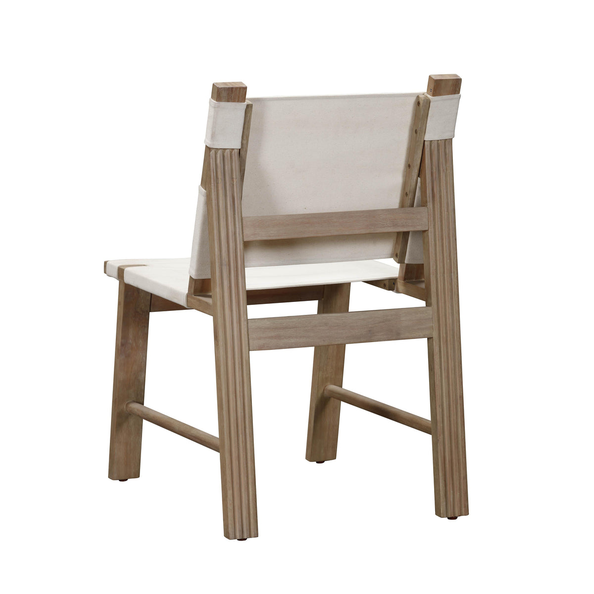 Cassie Cream Outdoor Dining Chair - Set of 2 by TOV Furniture – photo 5 of 7