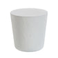Margot Light Grey Faux Plaster Indoor Outdoor Concrete Stool by TOV O54298