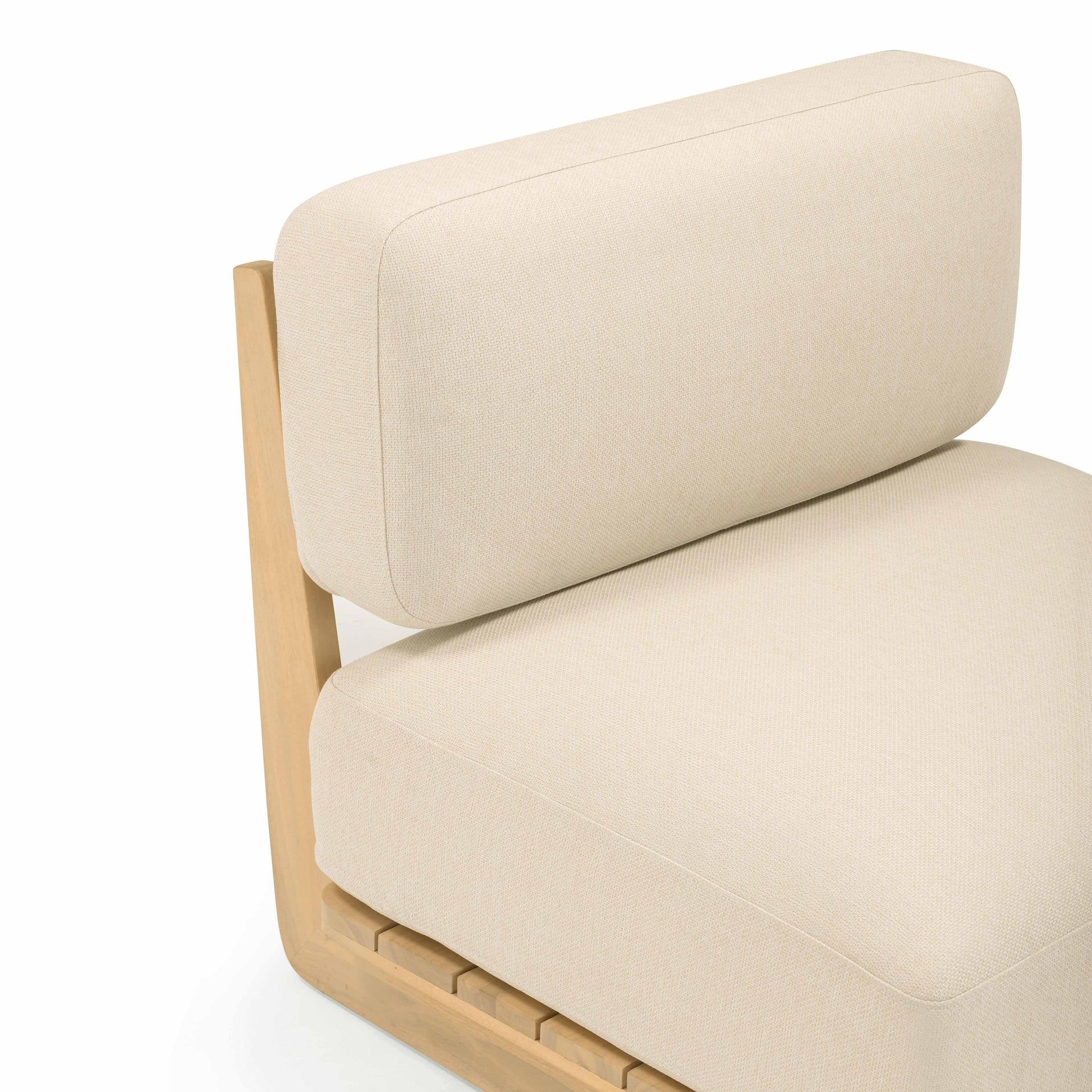 Reavan Cream Outdoor Lounge Chair by TOV O54455