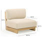 Reavan Cream Outdoor Lounge Chair by TOV O54455