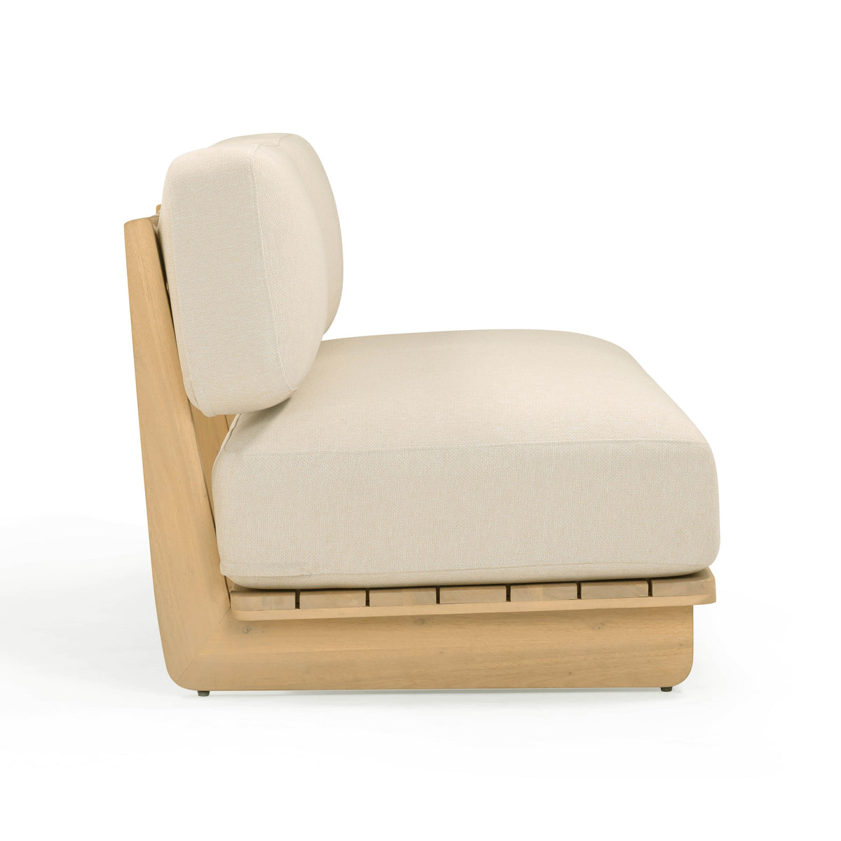 Reavan 67" Cream Performance Fabric Outdoor Lounge Sofa by TOV Furniture – photo 4 of 8