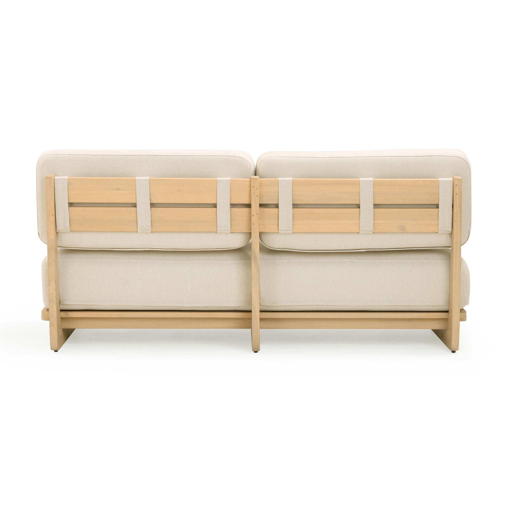Reavan 67 Cream Outdoor Lounge Sofa by TOV O54456
