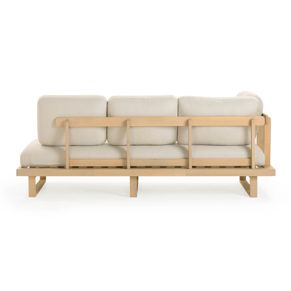 Evan 2-Piece Cream Performance Fabric Outdoor L-Shaped Sectional by TOV Furniture – photo 5 of 9