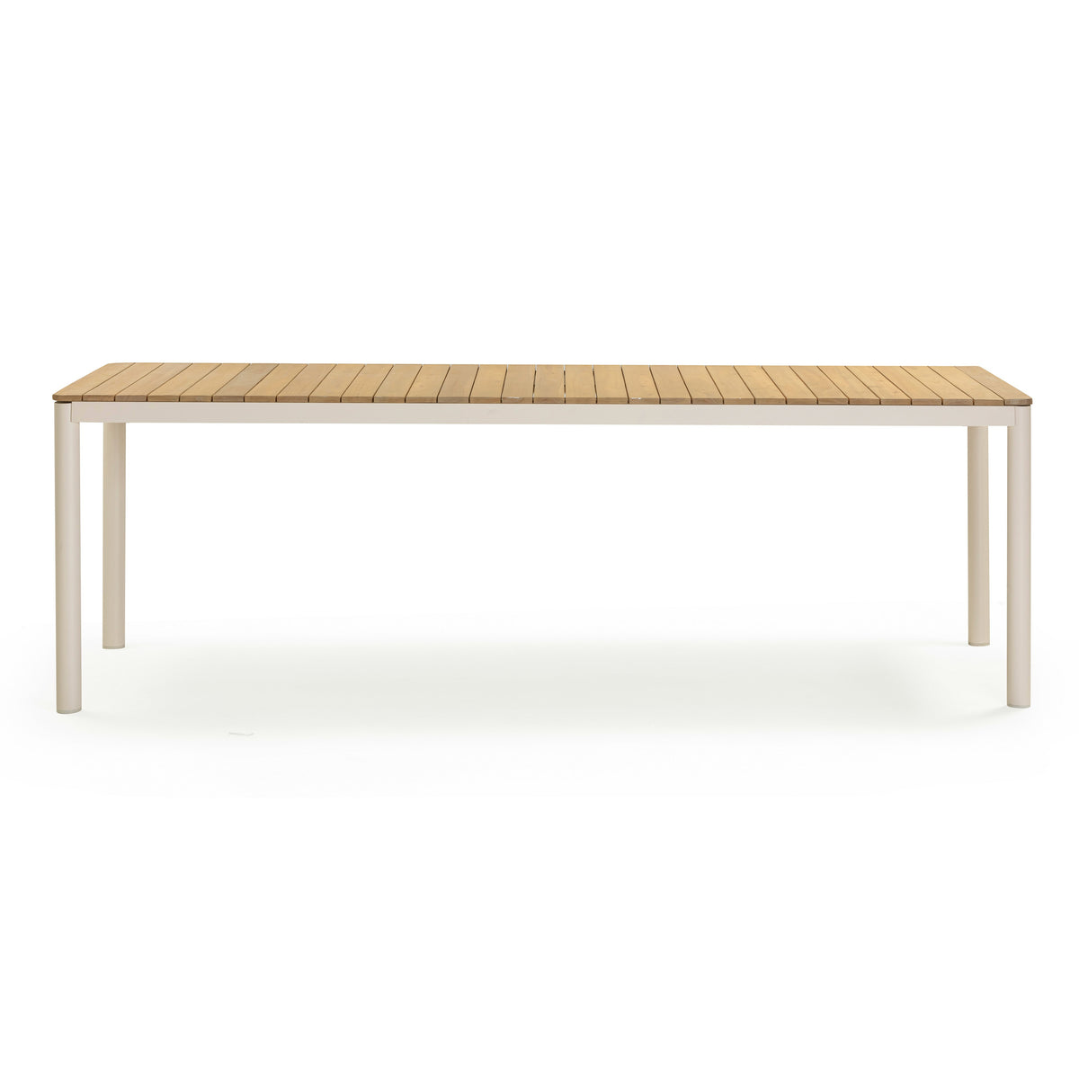 Sardinia 95" Light Teak Outdoor Rectangular Dining Table by TOV Furniture – photo 3 of 7