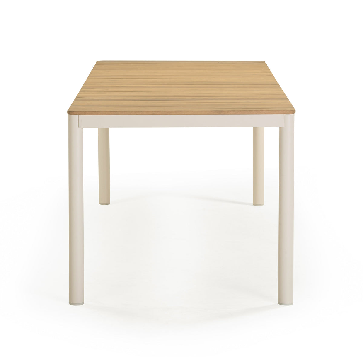 Sardinia 95" Light Teak Outdoor Rectangular Dining Table by TOV Furniture – photo 4 of 7