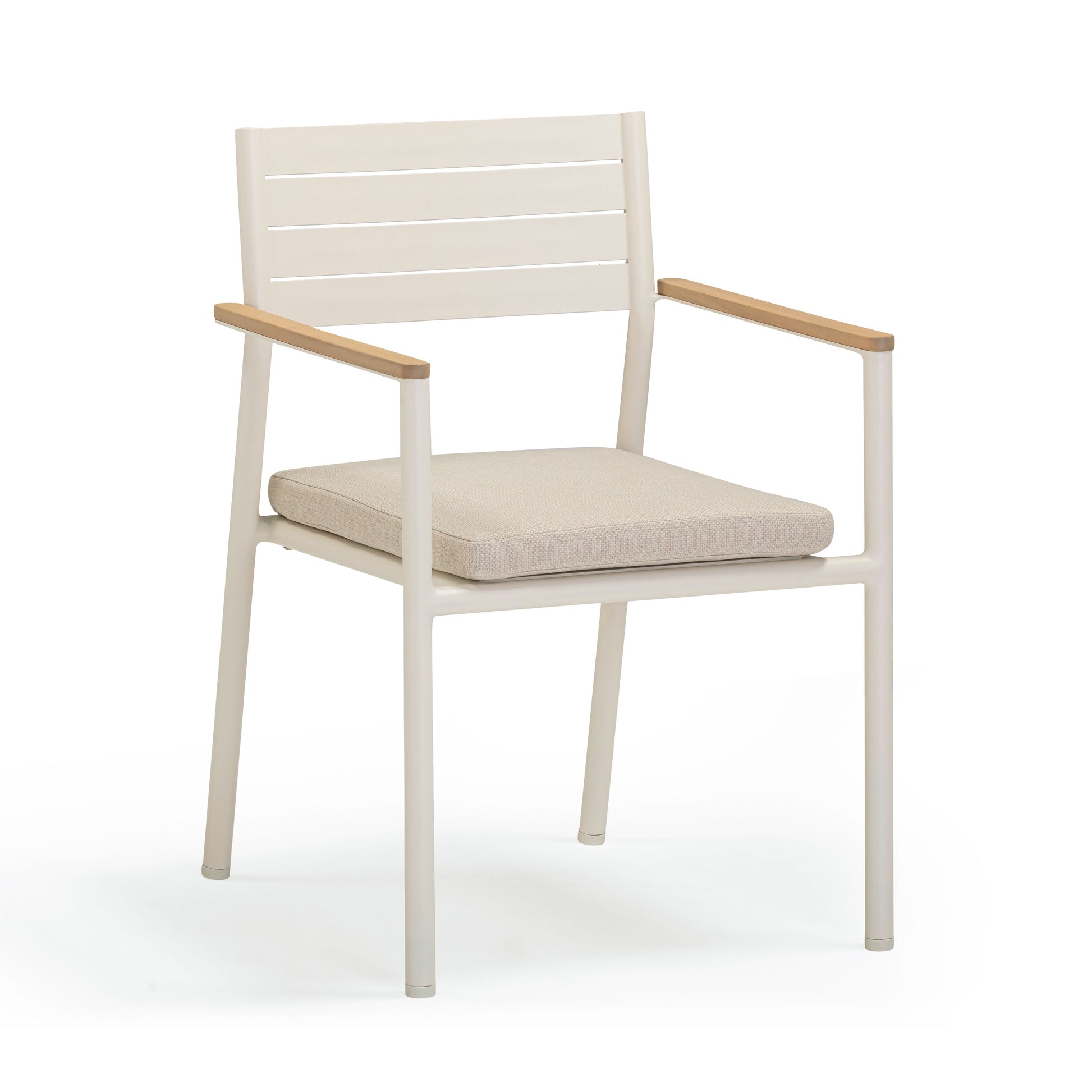 Sardinia Cream Outdoor Dining Chair Set Of 2 by TOV O54461