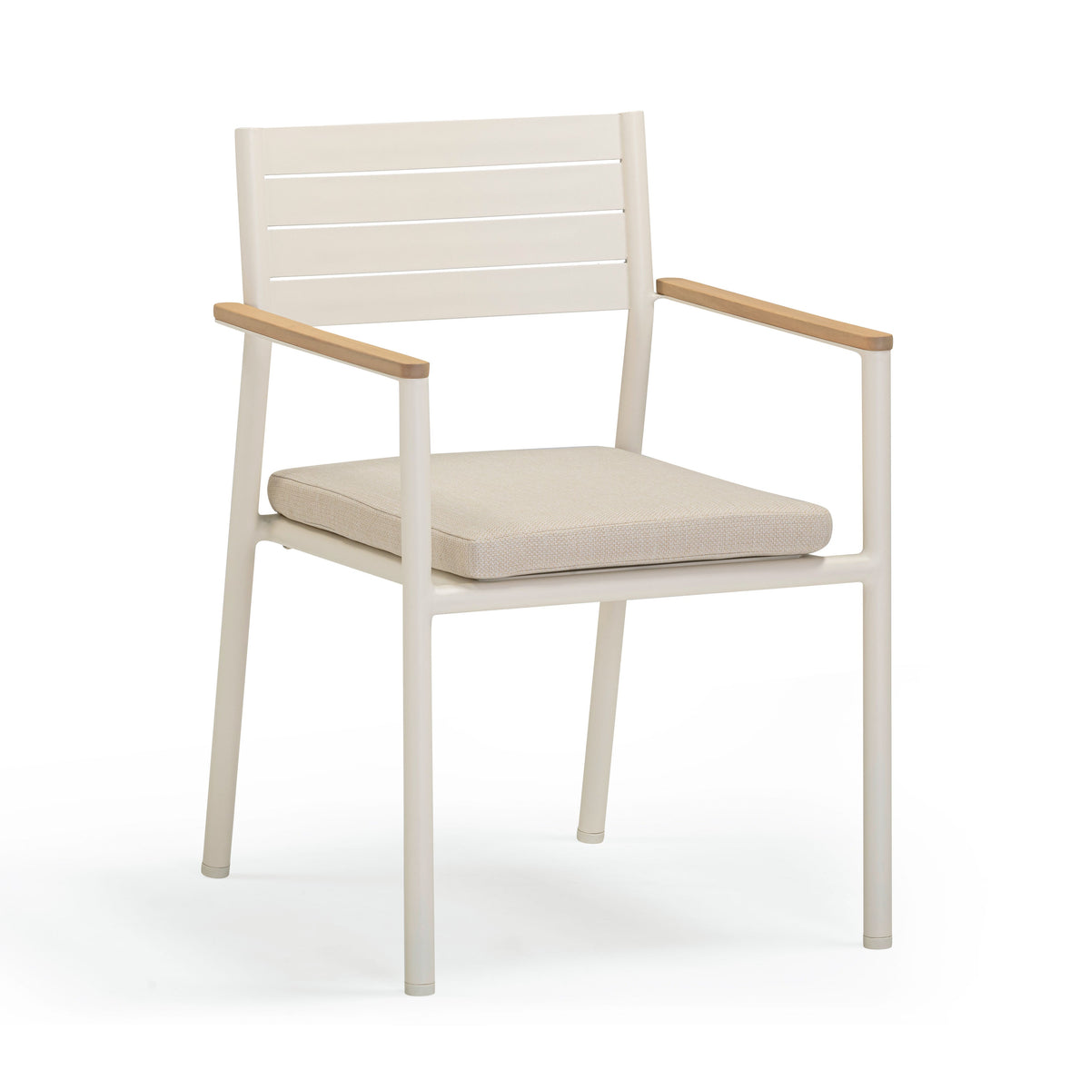 Sardinia Cream Performance Fabric Outdoor Dining Chair - Set of 2 by TOV Furniture – photo 3 of 9