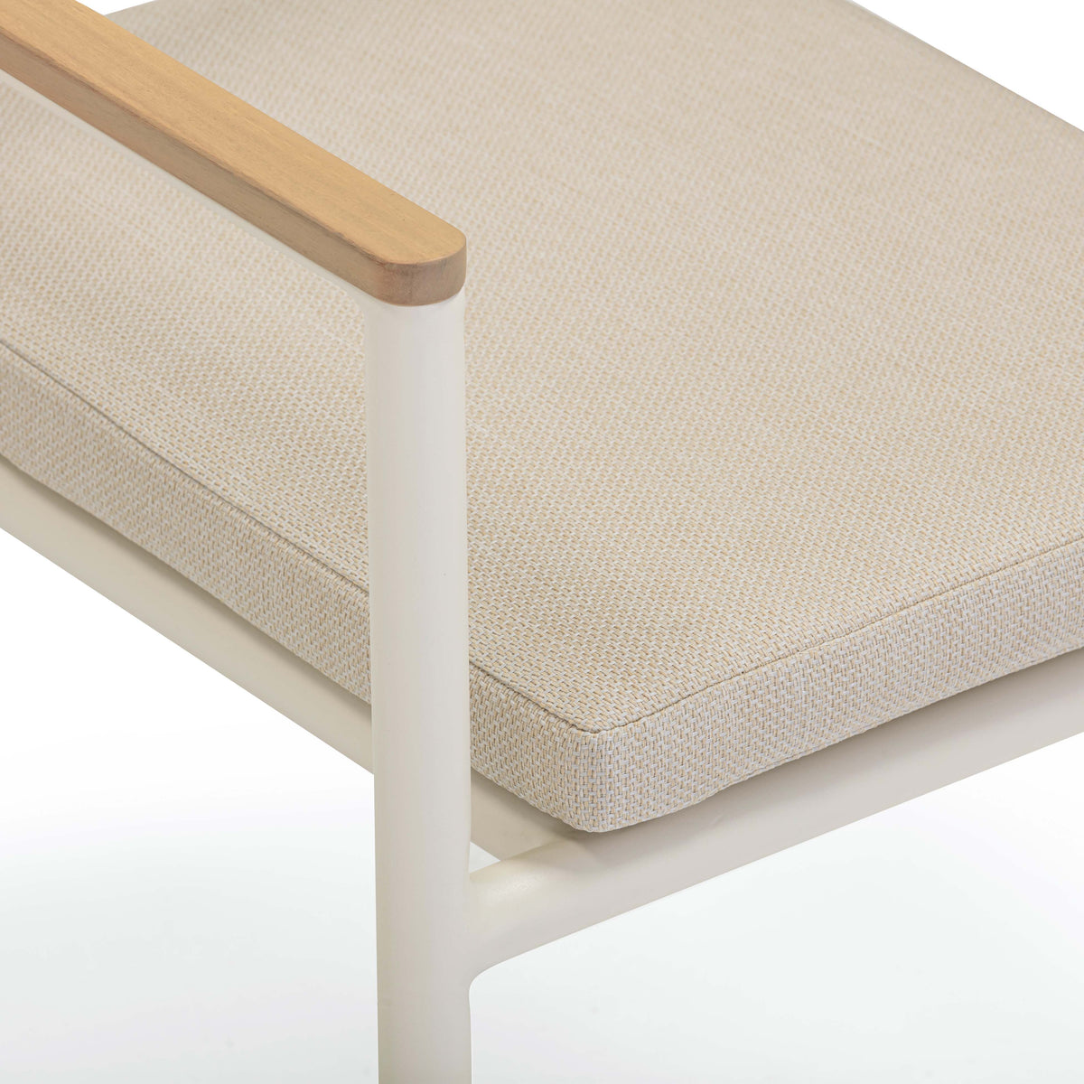 Sardinia Cream Performance Fabric Outdoor Dining Chair - Set of 2 by TOV Furniture – photo 7 of 9