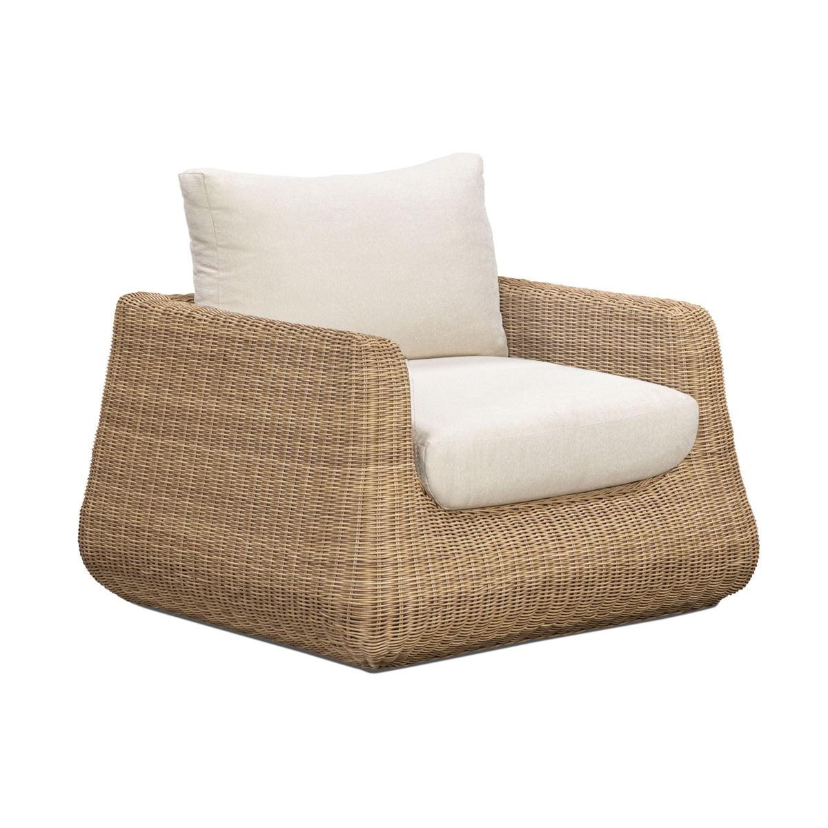 Dana Cream Outdoor Accent Chair by TOV Furniture – photo 1 of 8