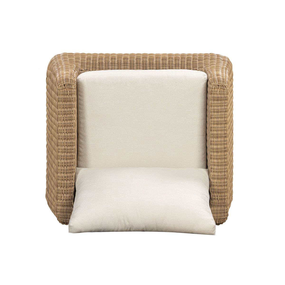 Dana Cream Outdoor Accent Chair by TOV Furniture – photo 7 of 8