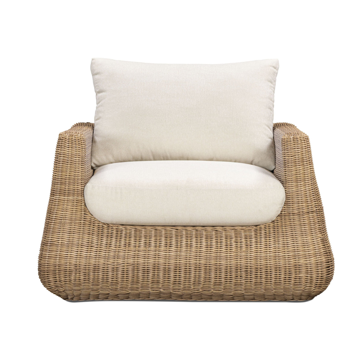 Dana Cream Outdoor Accent Chair by TOV Furniture – photo 3 of 8