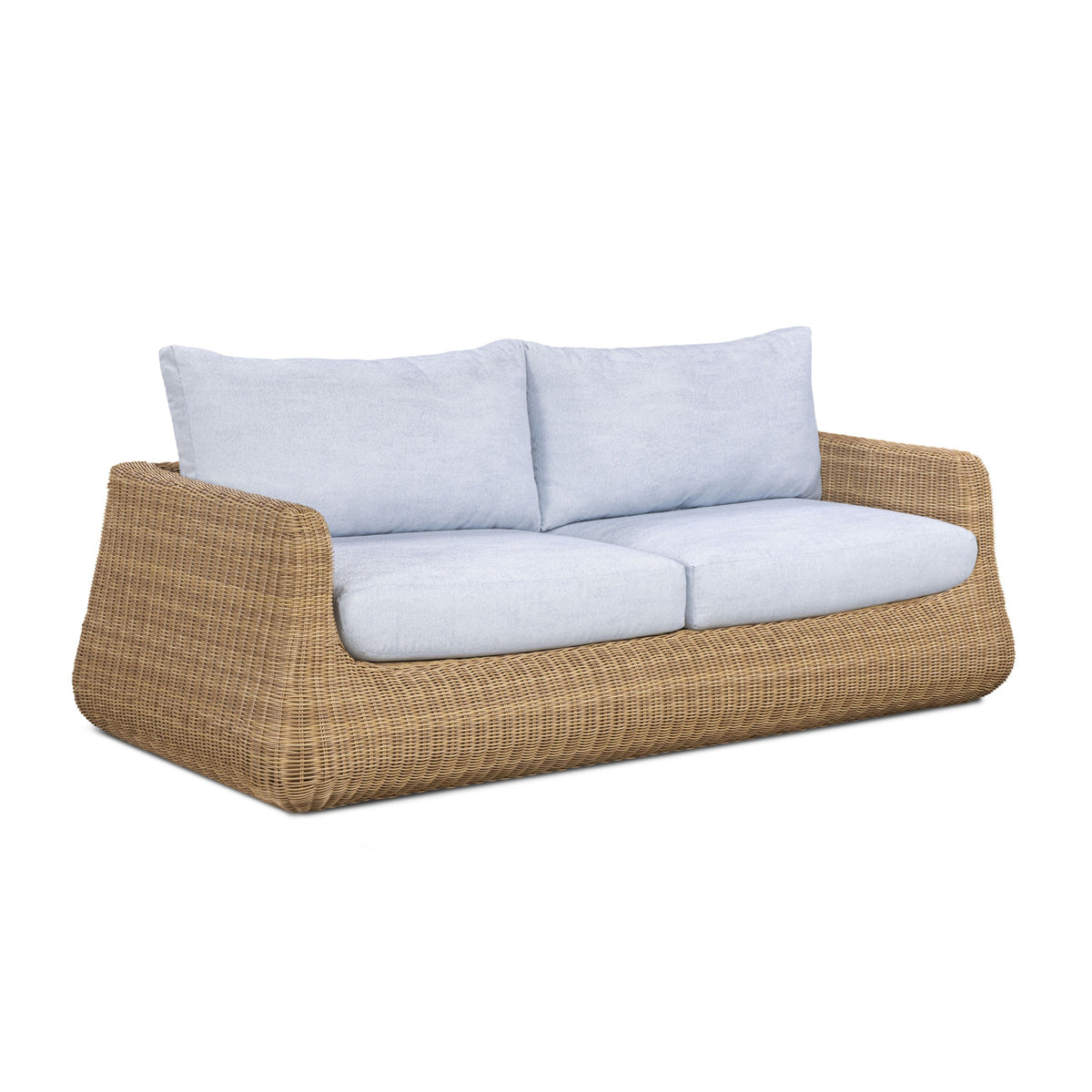 Dana 85" Light Blue Outdoor Sofa by TOV Furniture – photo 2 of 7