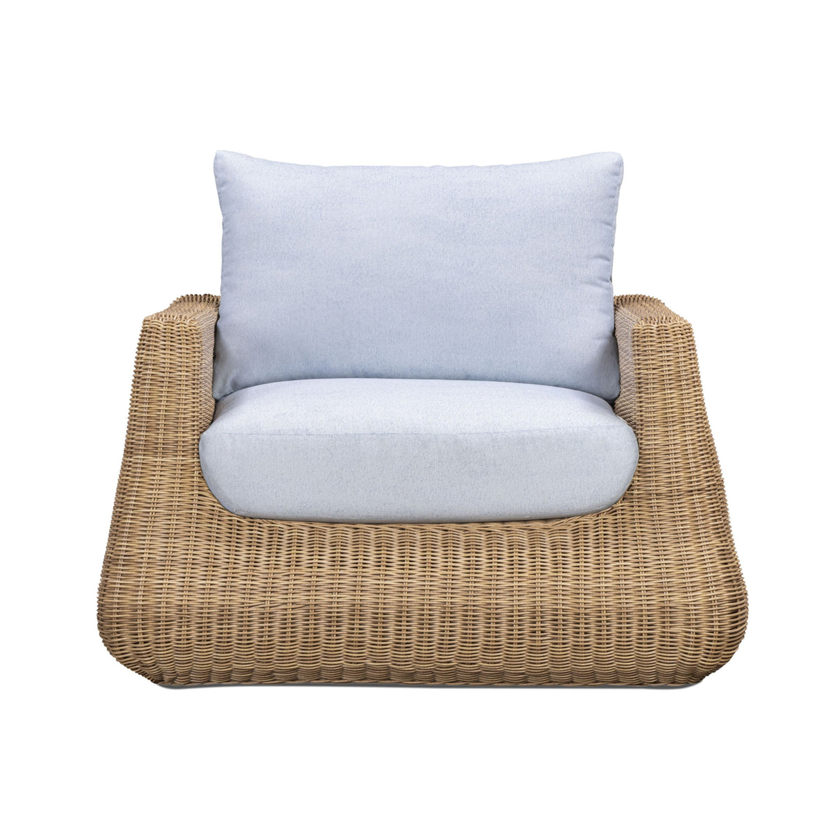 Dana Light Blue Outdoor Accent Chair by TOV Furniture – photo 3 of 8
