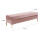 Delilah 55 Velvet Bench by TOV O93