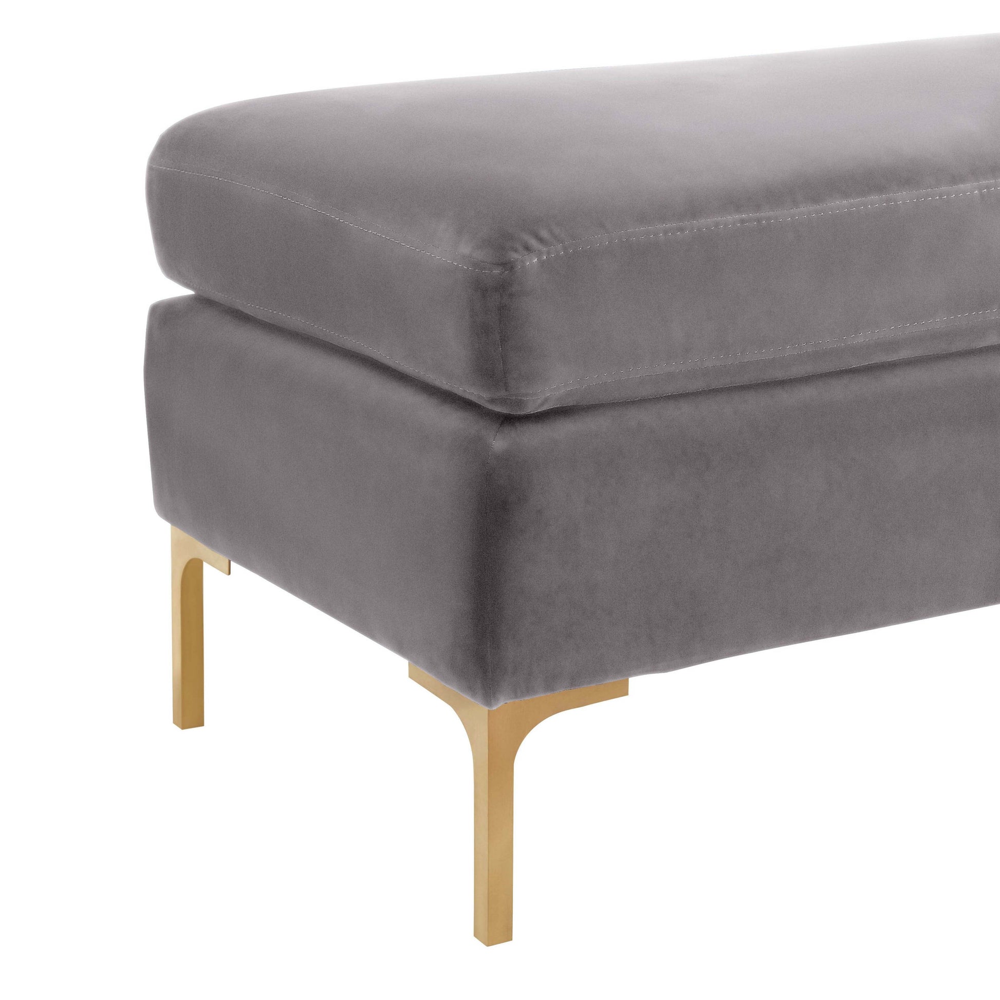 Delilah 55 Velvet Bench by TOV O6269