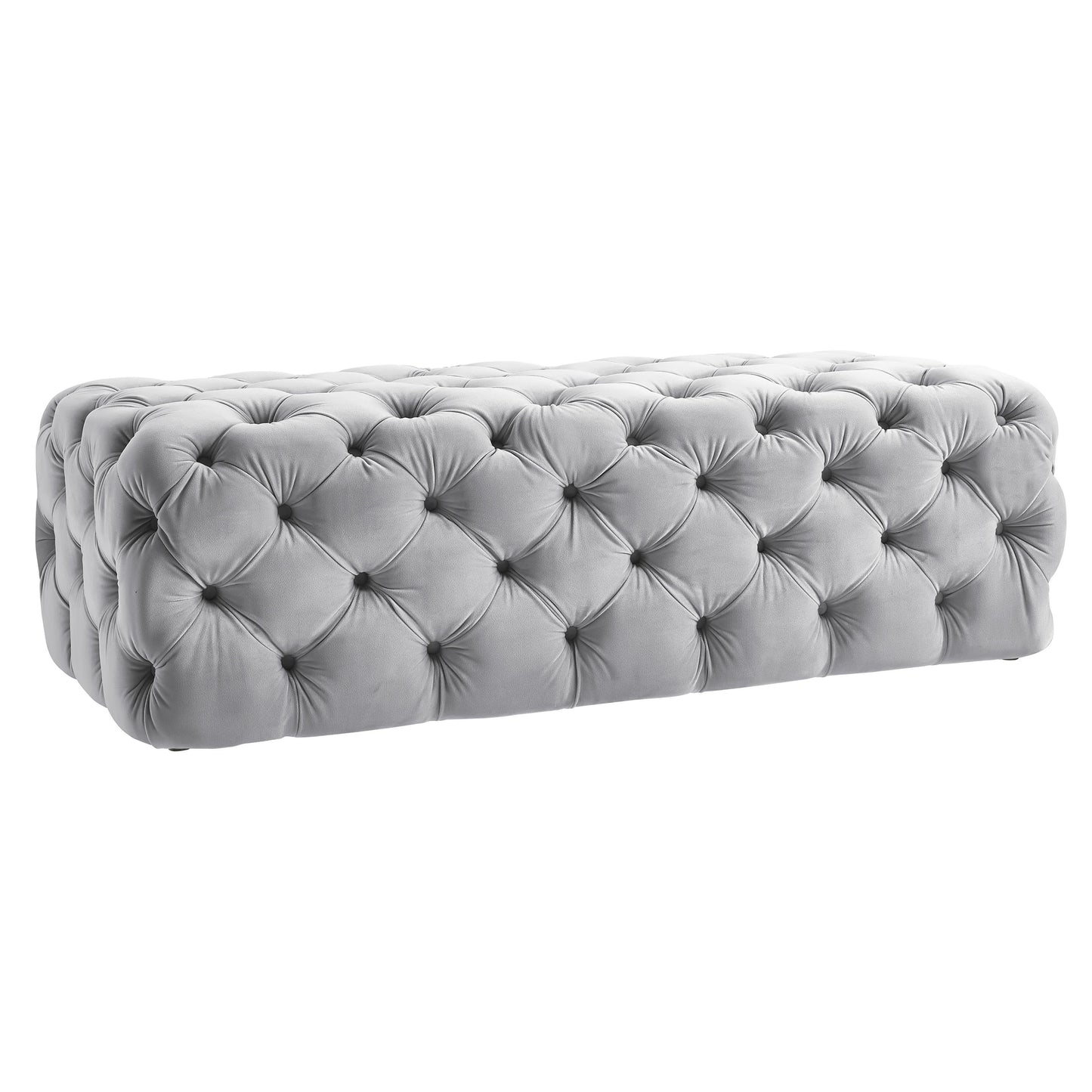 Kaylee 49 Velvet Ottoman by TOV O65