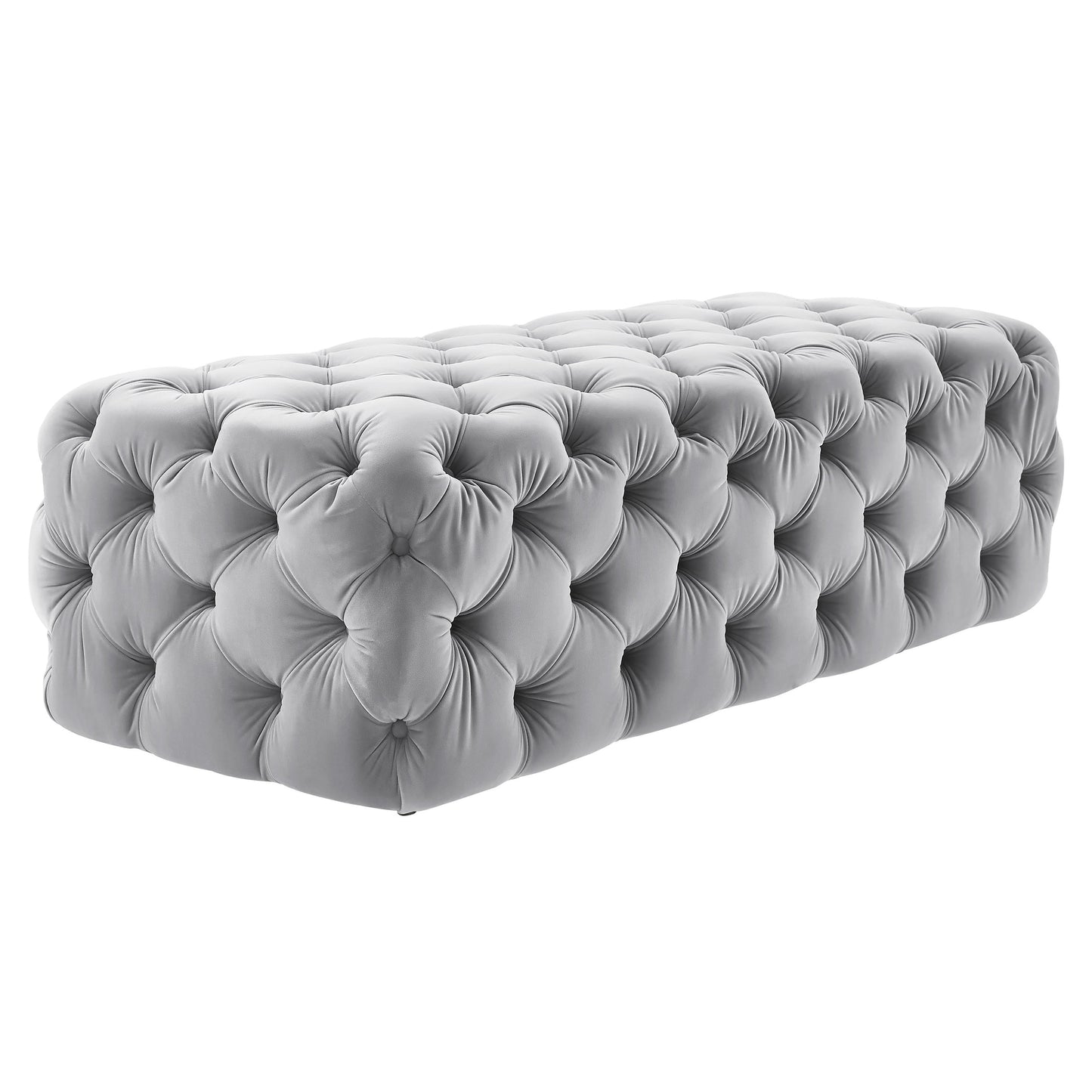 Kaylee 49 Velvet Ottoman by TOV O67