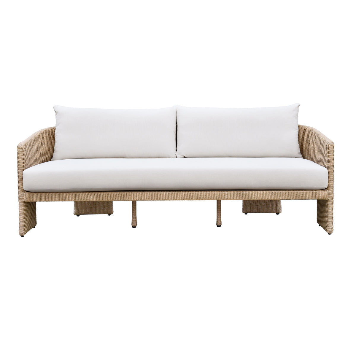 Alexa Cream Performance Fabric Outdoor Sofa by TOV Furniture – photo 3 of 8