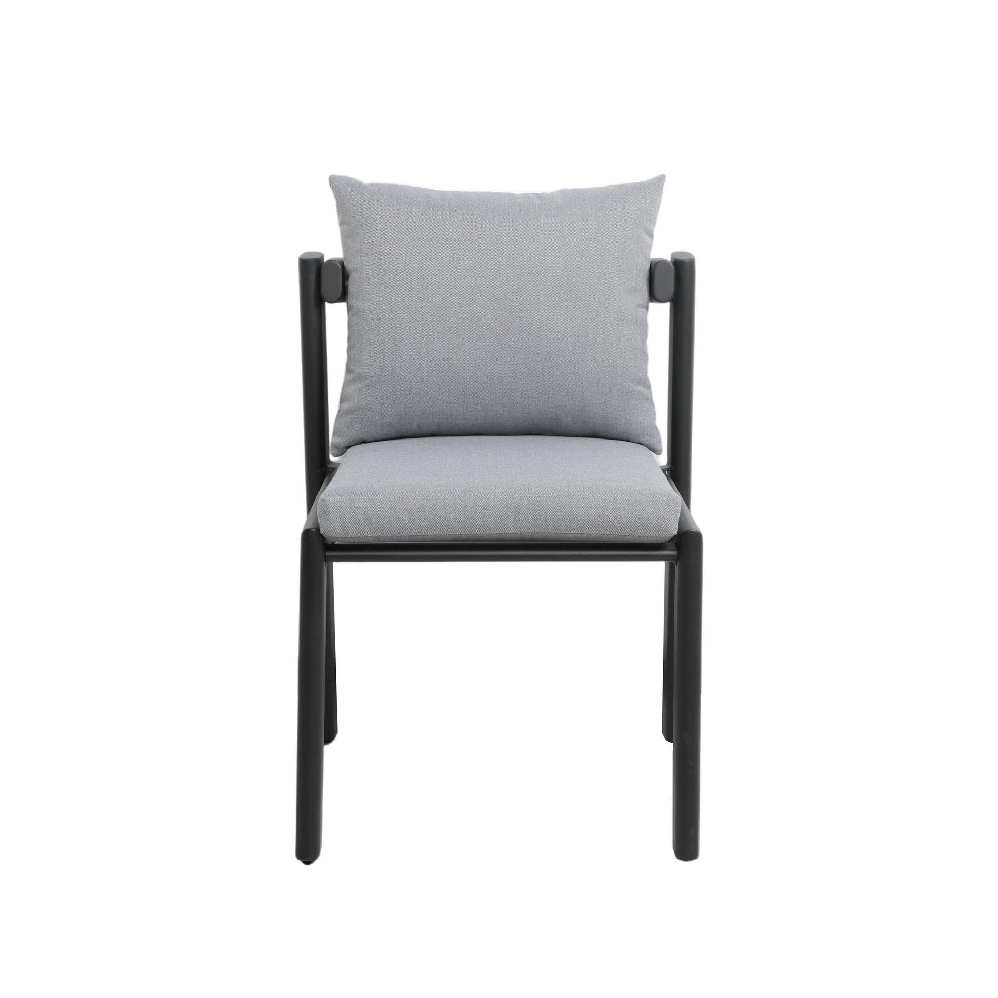 Nancy Outdoor Dining Chair Grey by Tov Furniture