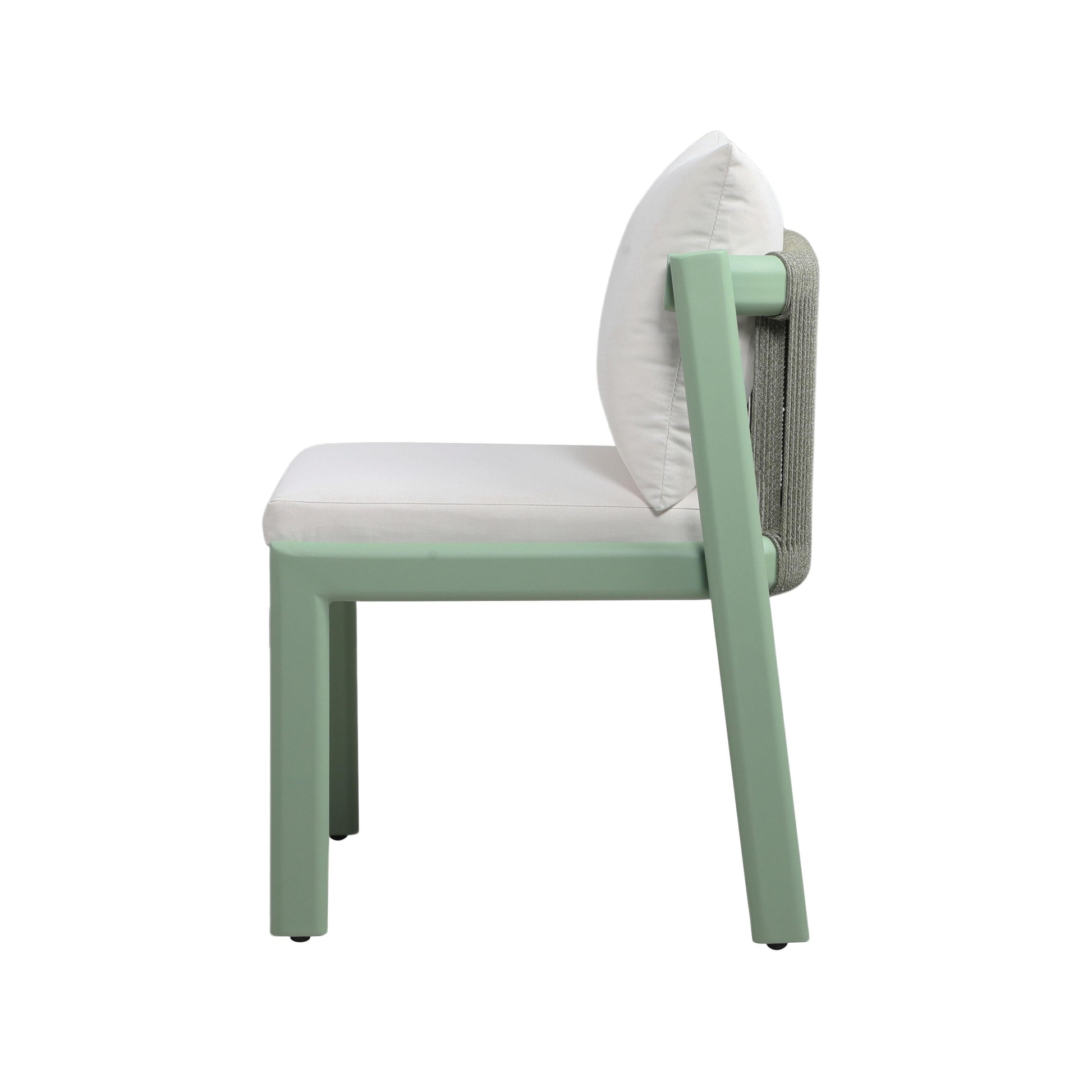 Nancy Outdoor Dining Chair Green by Tov Furniture