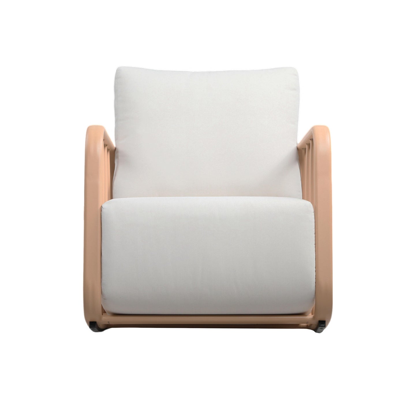 Violette Outdoor Rocking Chair Terracotta by Tov Furniture