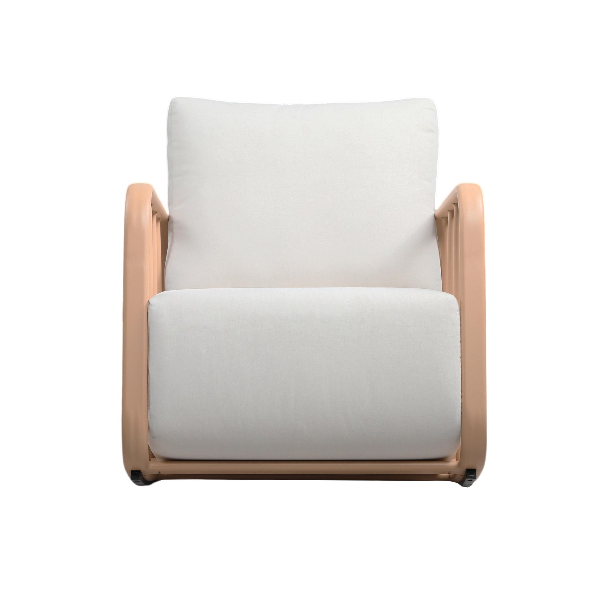 Violette Outdoor Rocking Chair Terracotta by Tov Furniture