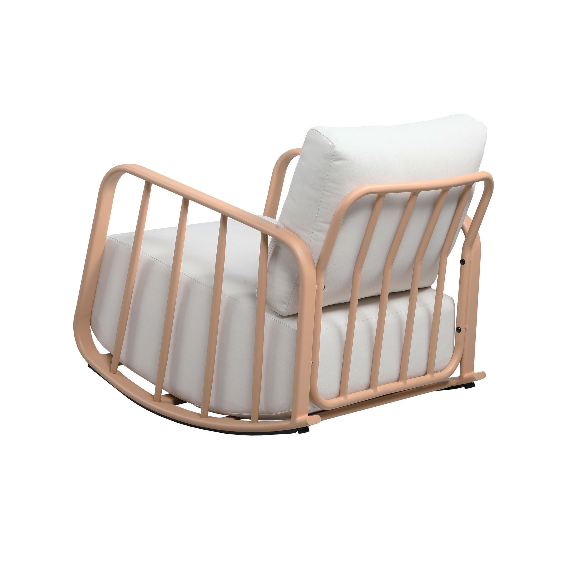 Violette Outdoor Rocking Chair Terracotta by Tov Furniture