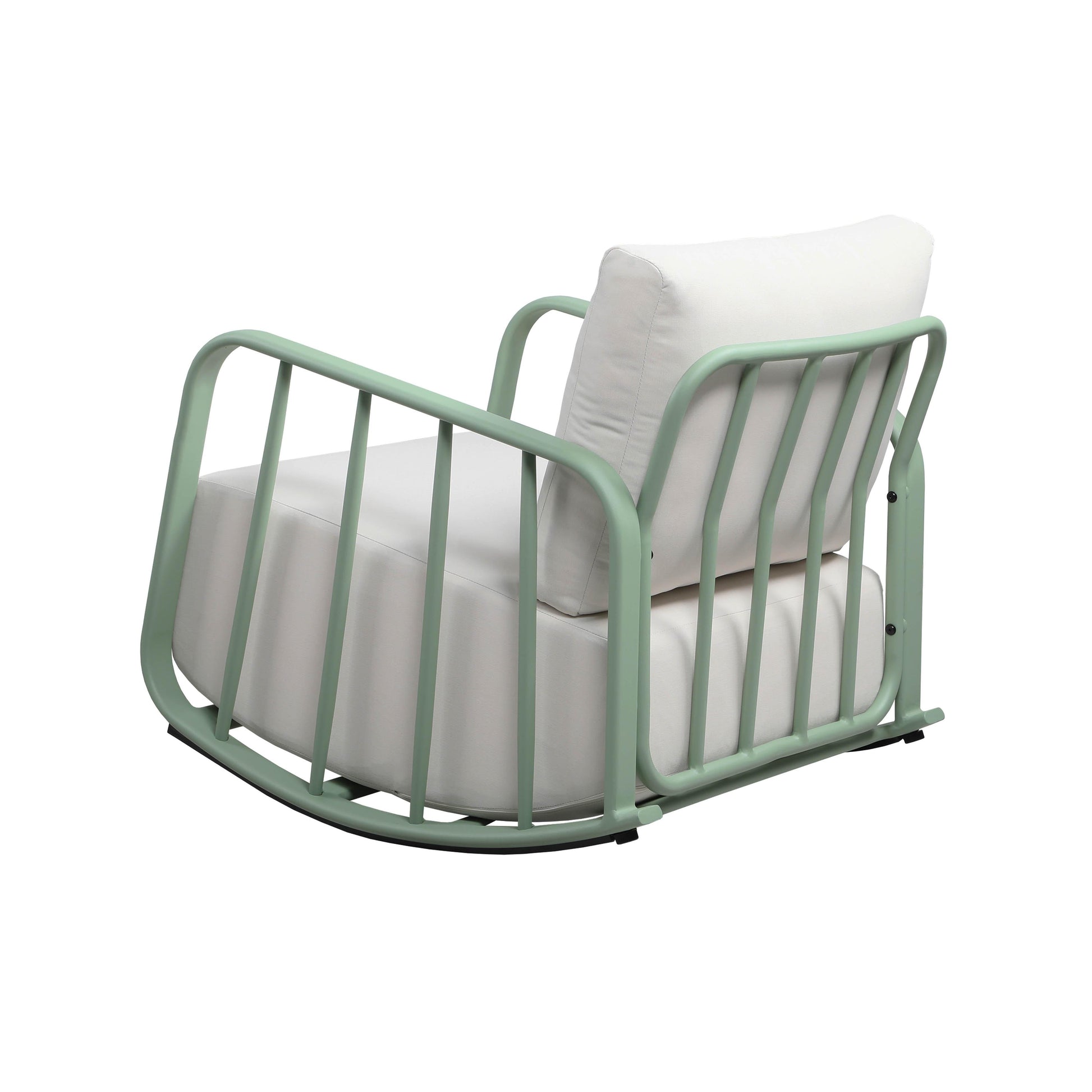 Violette Outdoor Rocking Chair Mint Green by Tov Furniture