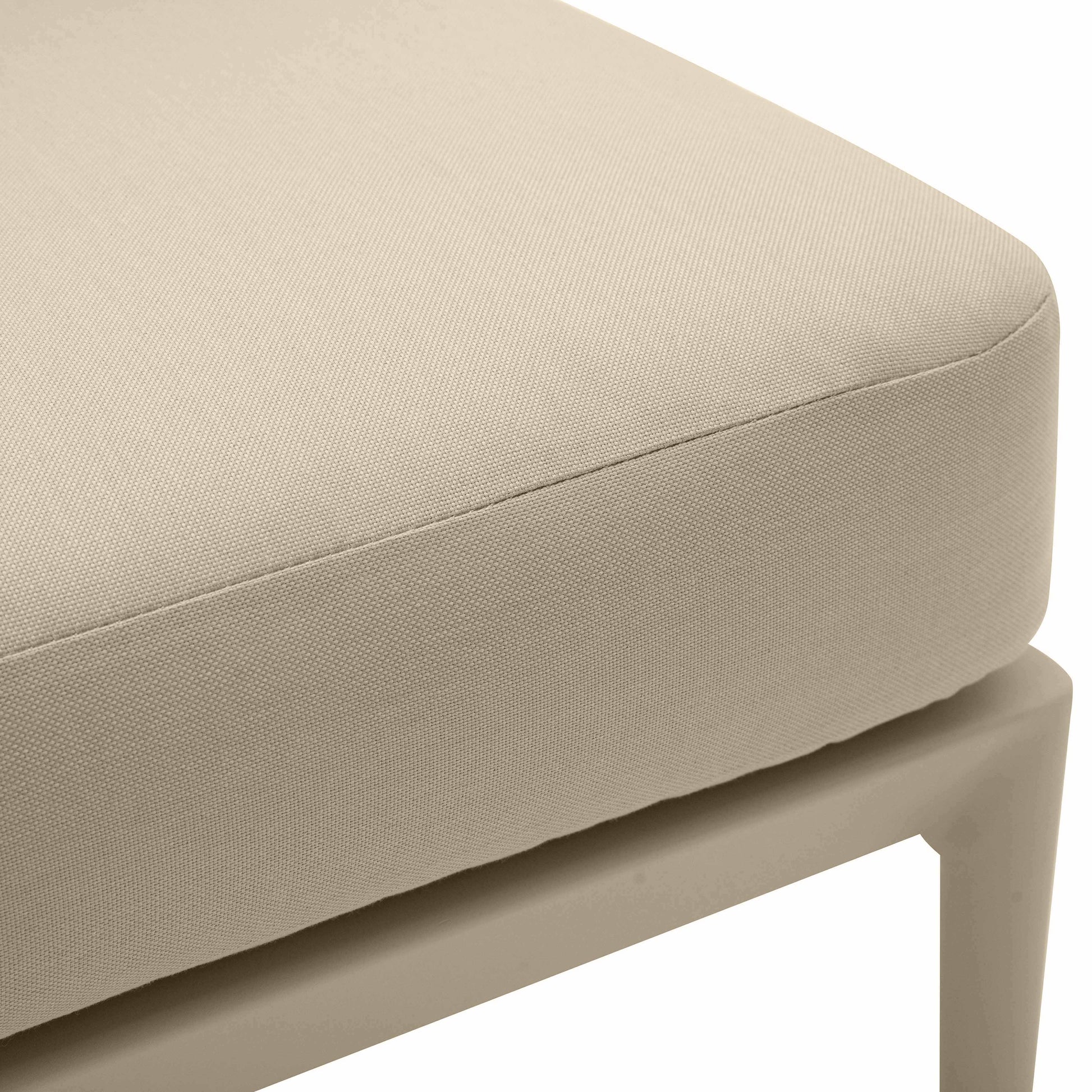 Kapri Modular Outdoor Armless Chair Taupe by Tov Furniture