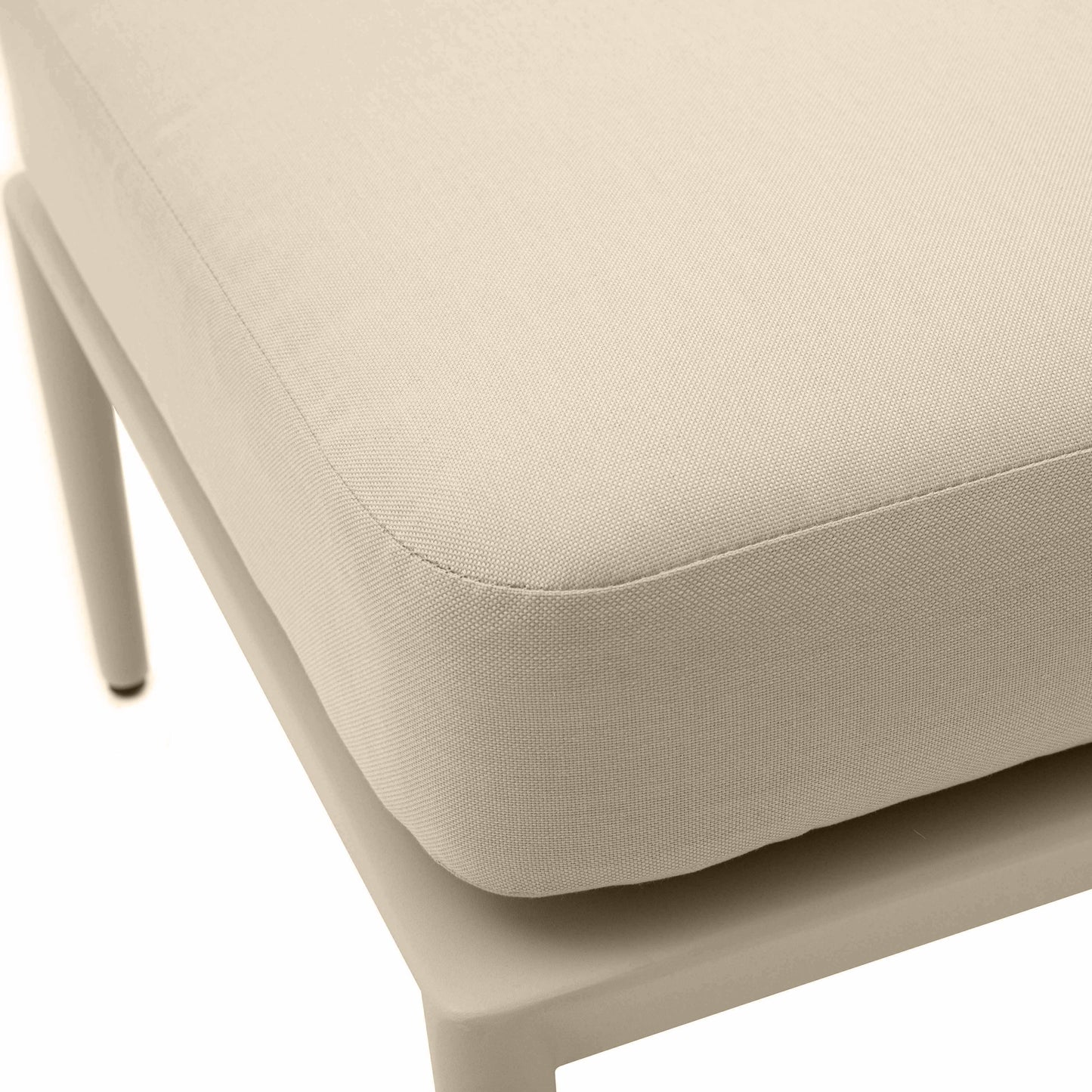Kapri Outdoor Ottoman Taupe by Tov Furniture