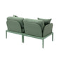 Kapri 55 Modular Outdoor Loveseat by TOV O68900 Lo