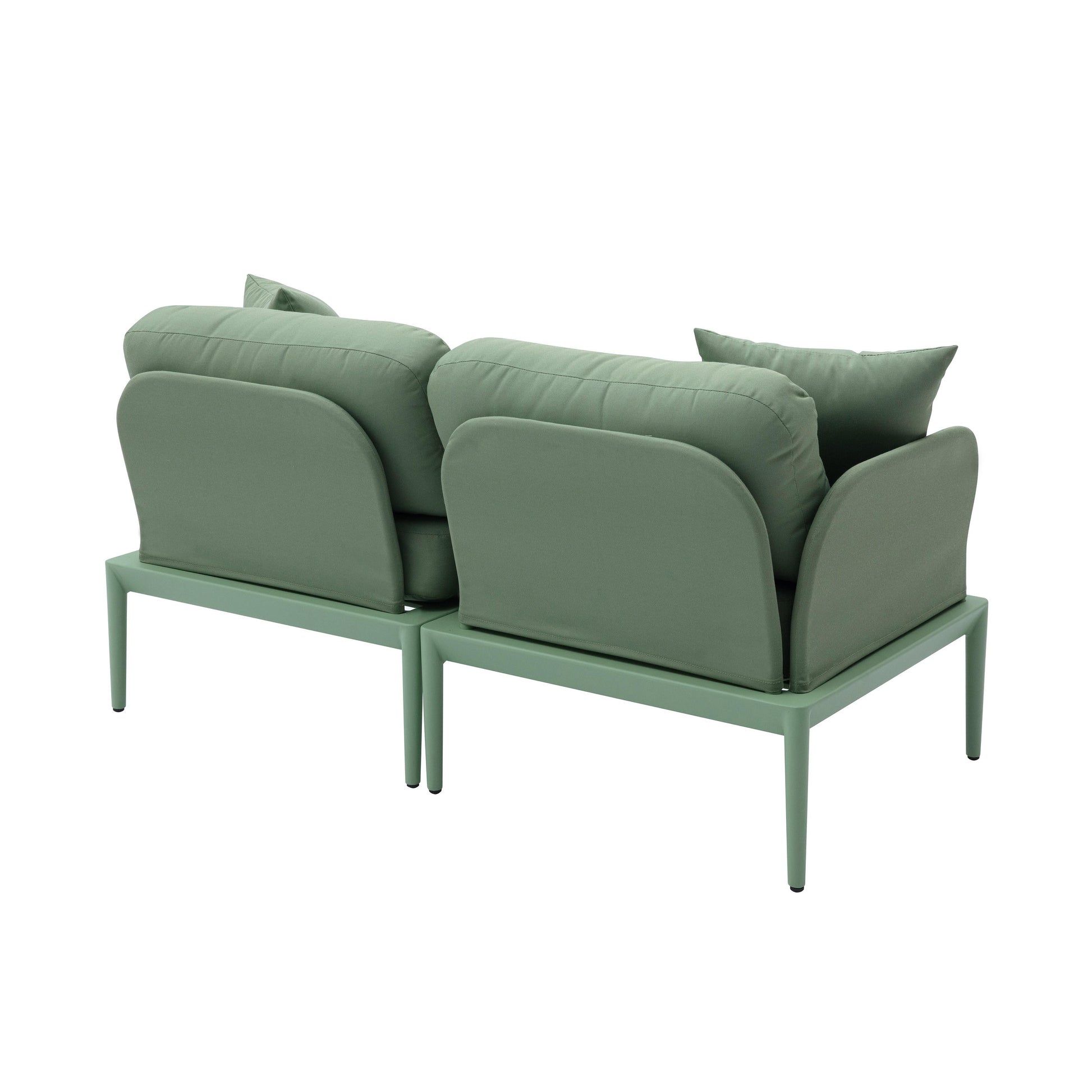 Kapri 55 Modular Outdoor Loveseat by TOV O68900 Lo