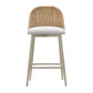 Alexa Cream Performance Fabric Outdoor Counter Stool by TOV