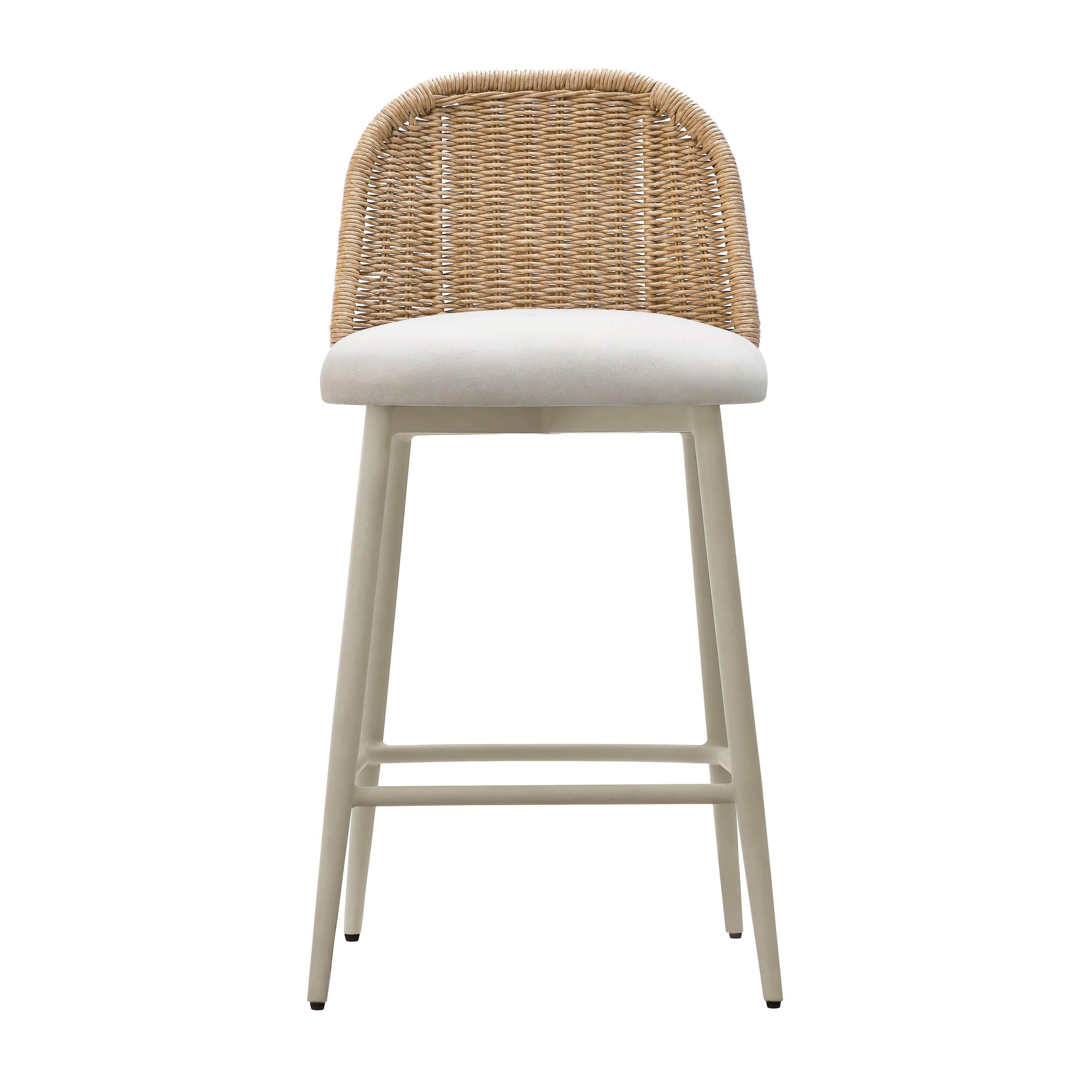 Alexa Performance Fabric Outdoor Stool by TOV O69286
