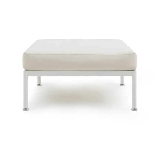 Dunes Cream Outdoor Ottoman by TOV Furniture – photo 2 of 6