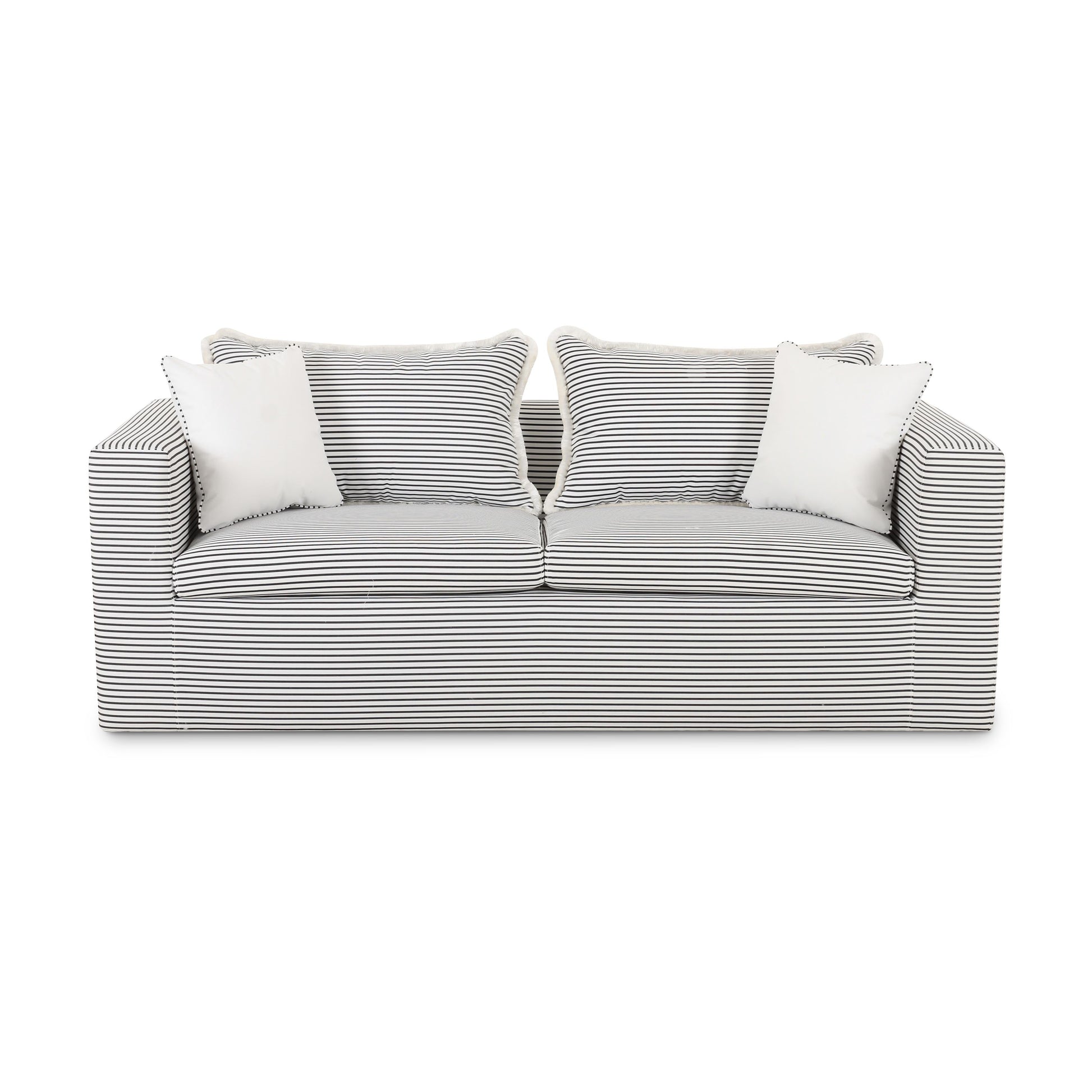 Salty 84 5 Striped Outdoor Sofa by TOV O69250